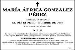 María África González Pérez